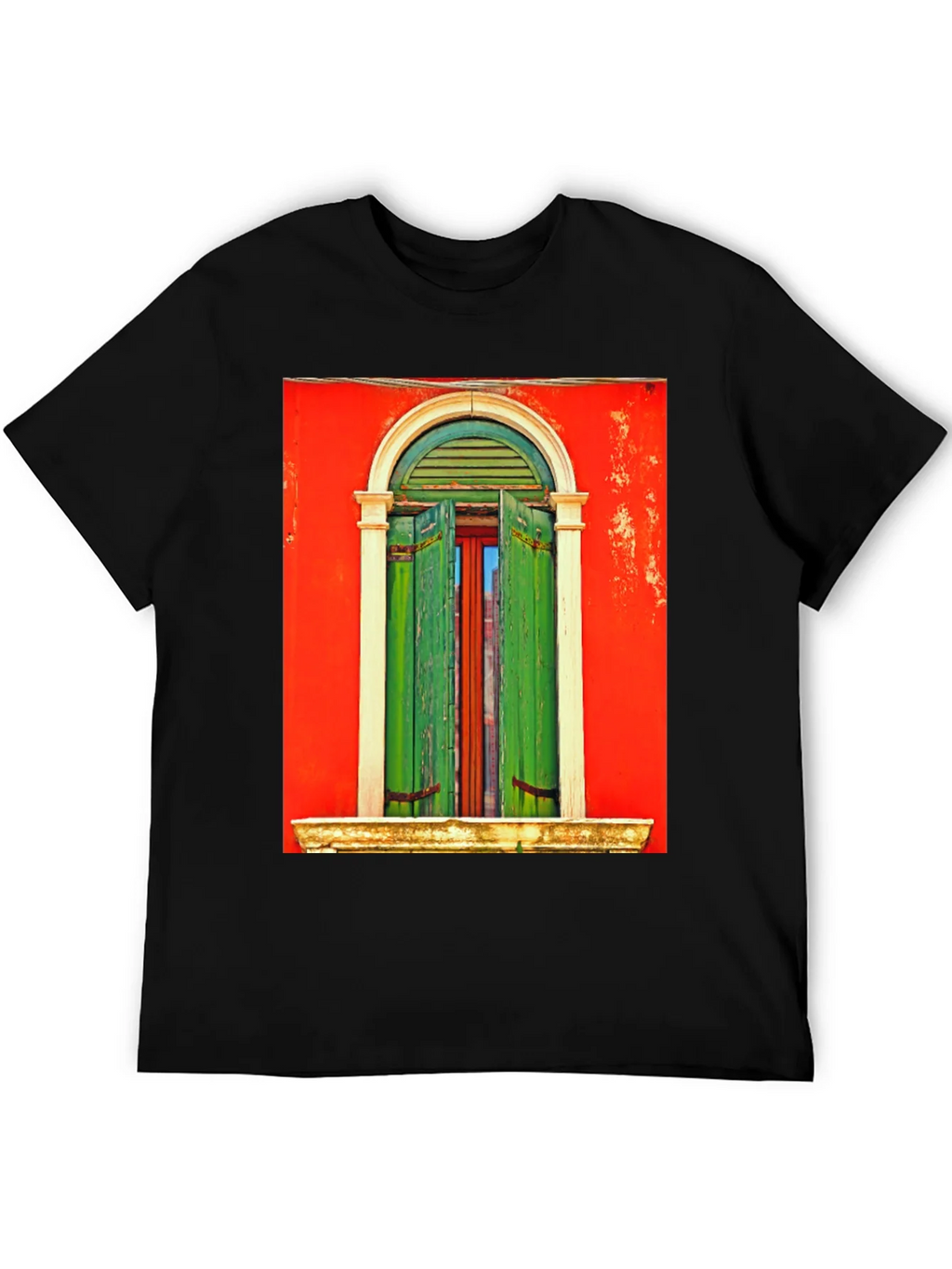 Artistic Window Graphic Tee - Unique Style product image 5