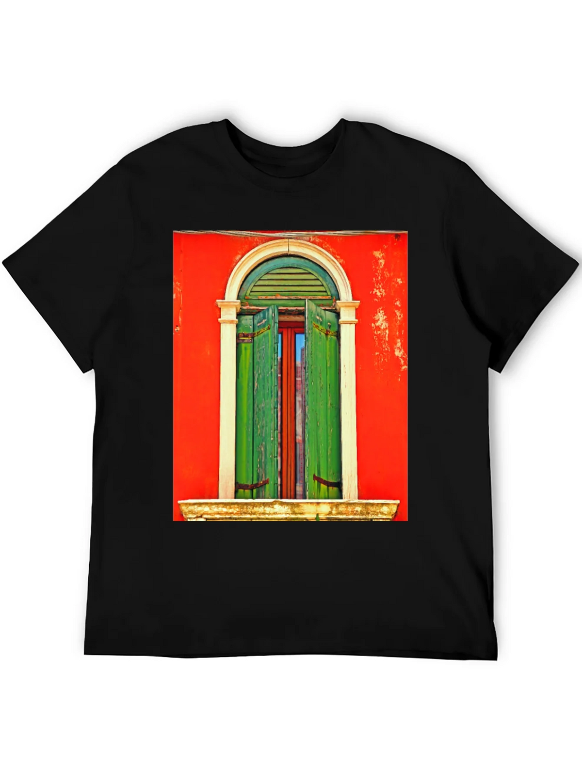 Artistic Window Graphic Tee - Unique Style product image 5