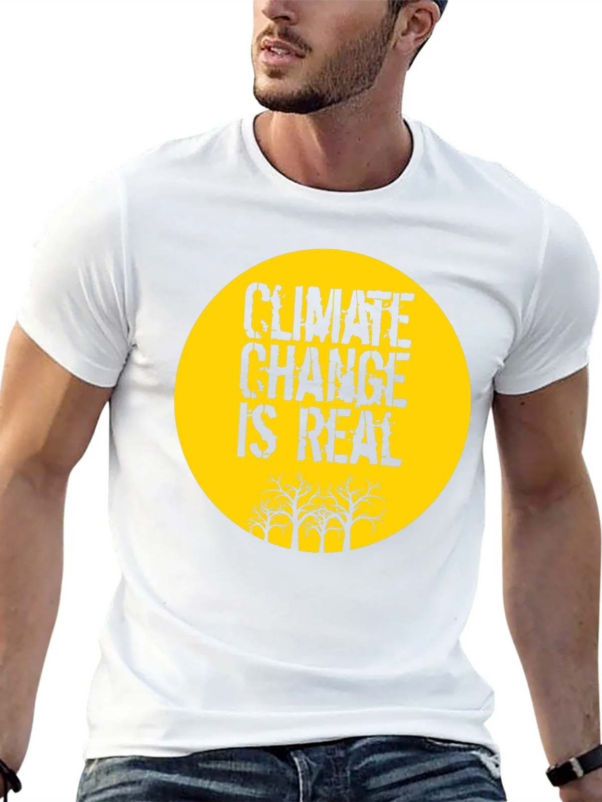 Climate Change Is Real Graphic Tee product image 10