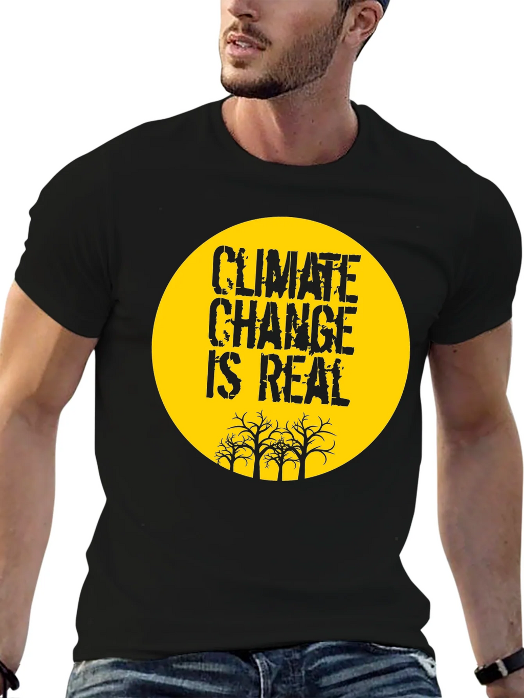 Climate Change Is Real Graphic Tee product image 4