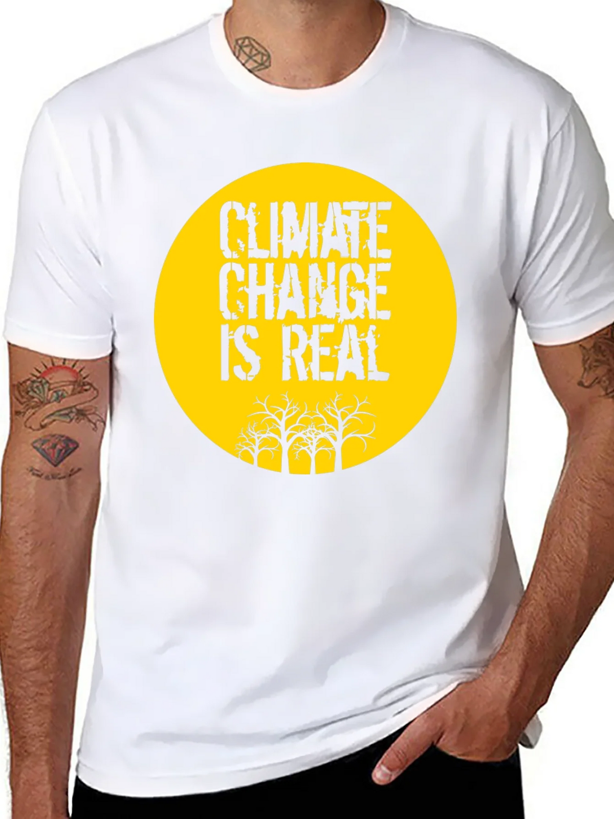 Climate Change Is Real Graphic Tee product image 5
