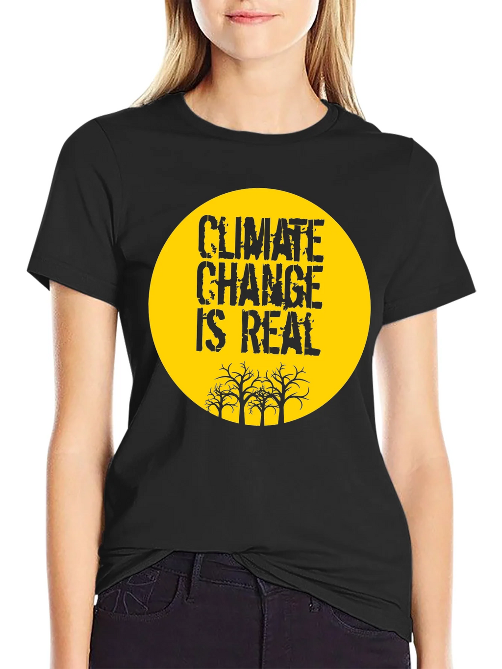 Climate Change Is Real Graphic Tee product image 1