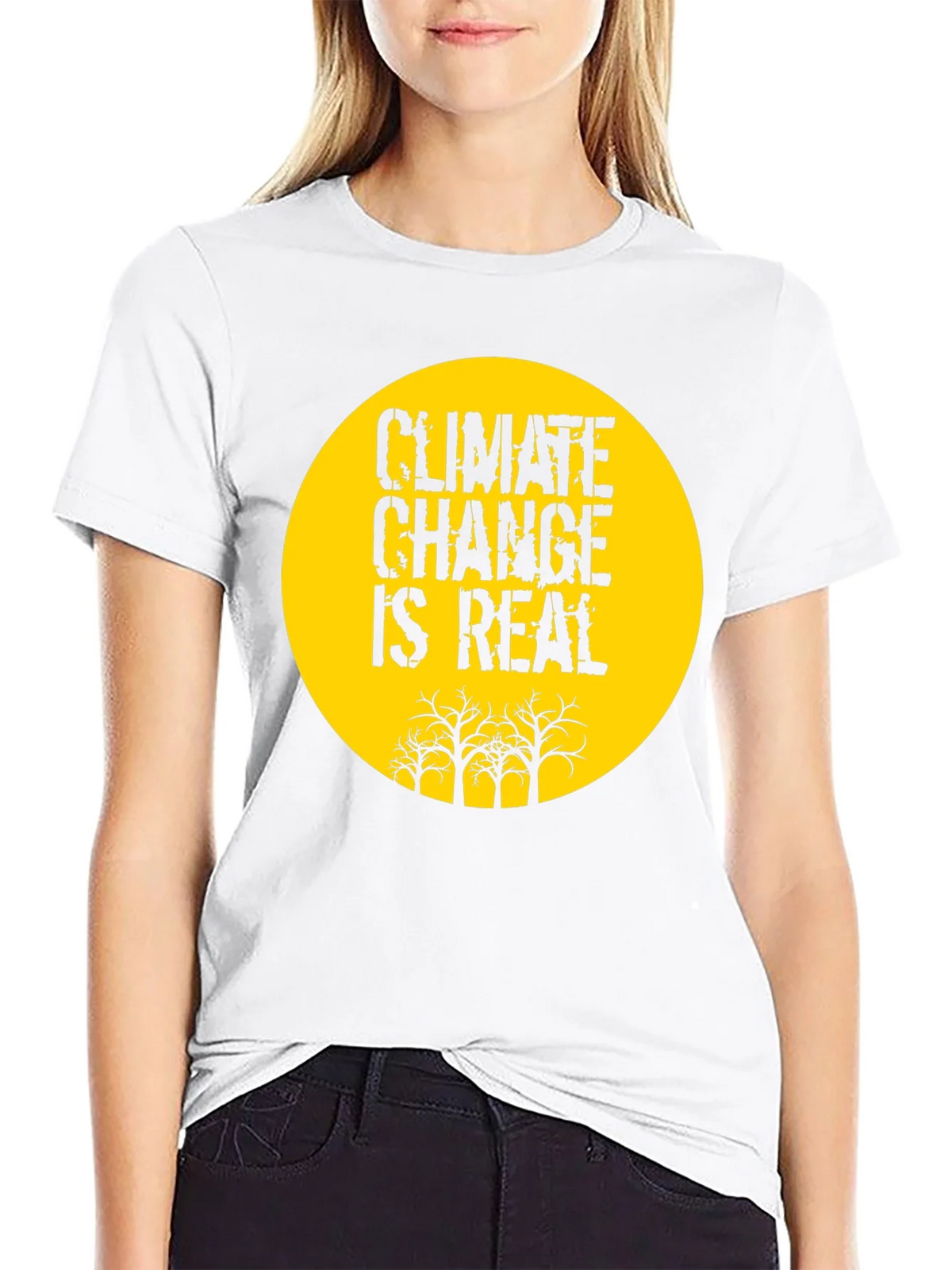 Climate Change Is Real Graphic Tee product image 6