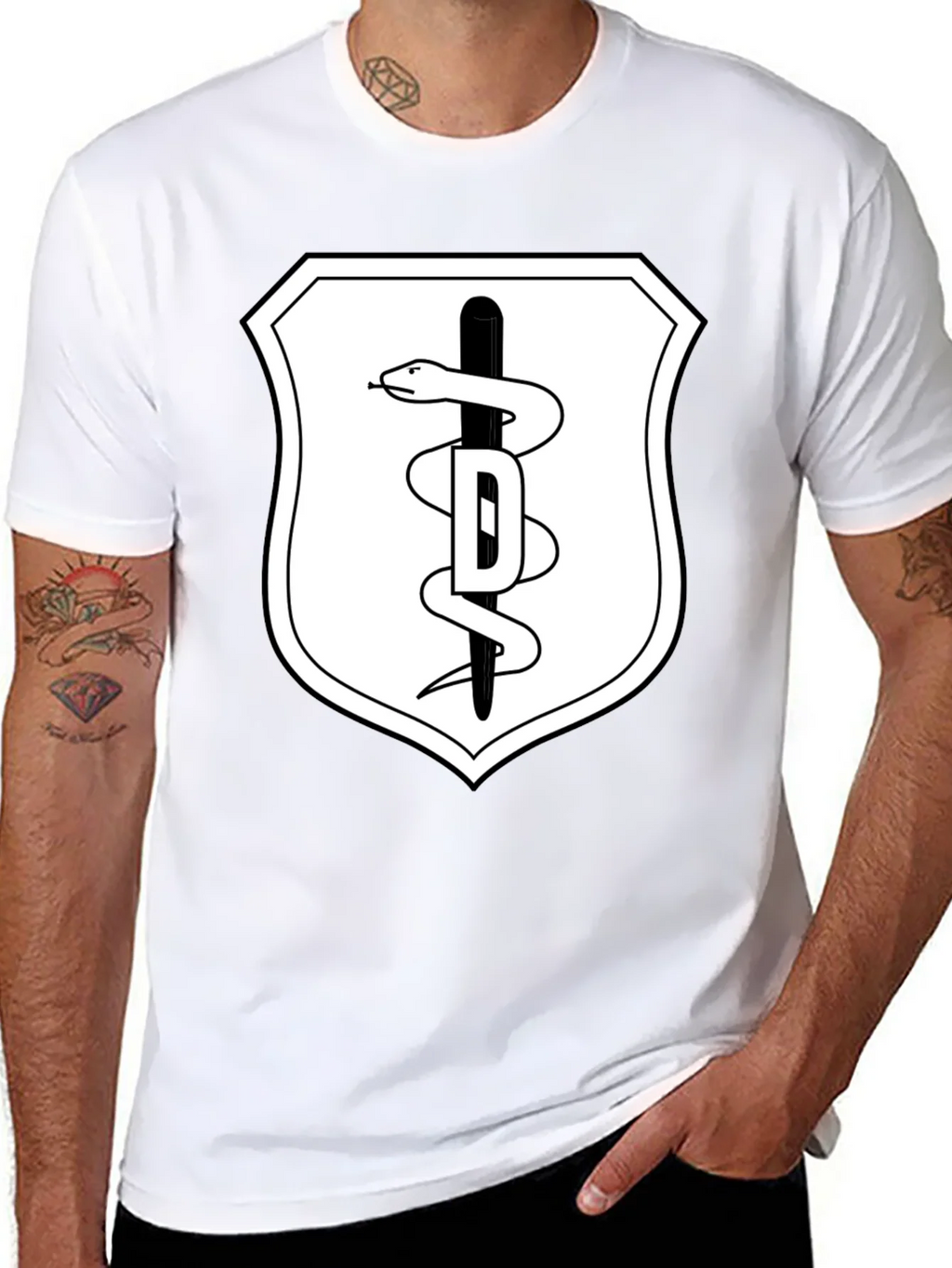DDS Snake Rod T-Shirt Black product image 7