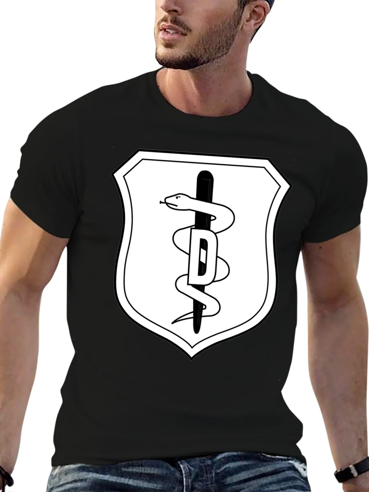 DDS Snake Rod T-Shirt Black product image 6