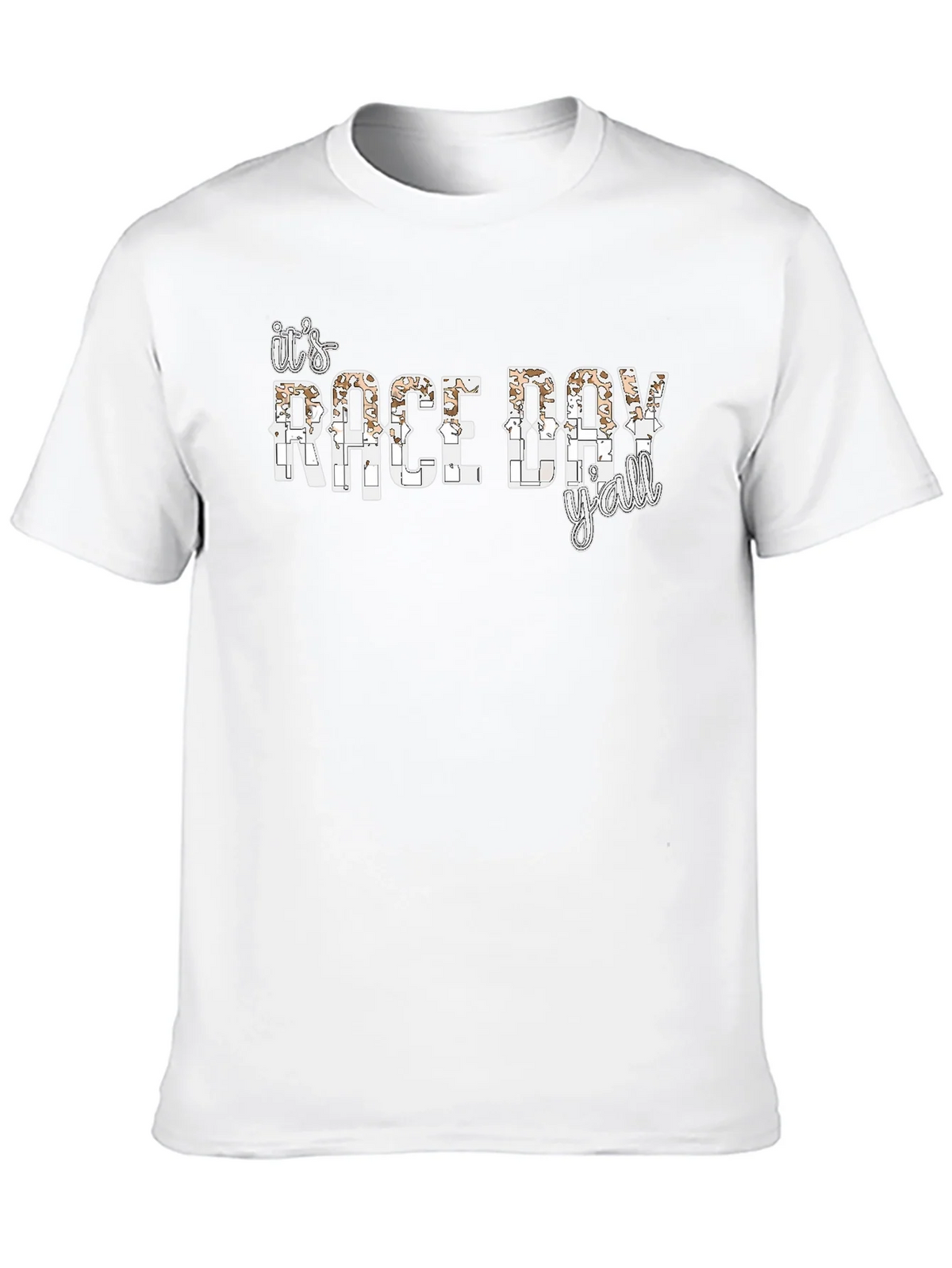 Its Race Day Yall Black T-Shirt product image 1
