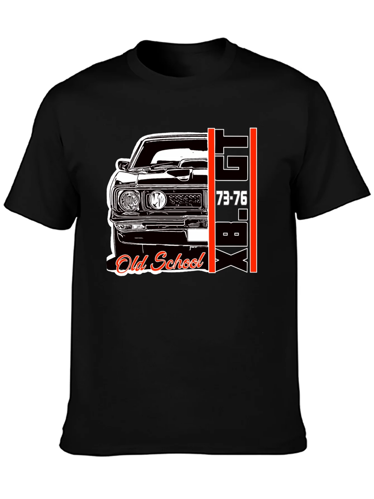 Old School Car Graphic Tee - XB GT 73-76 Black T-Shirt product image 3