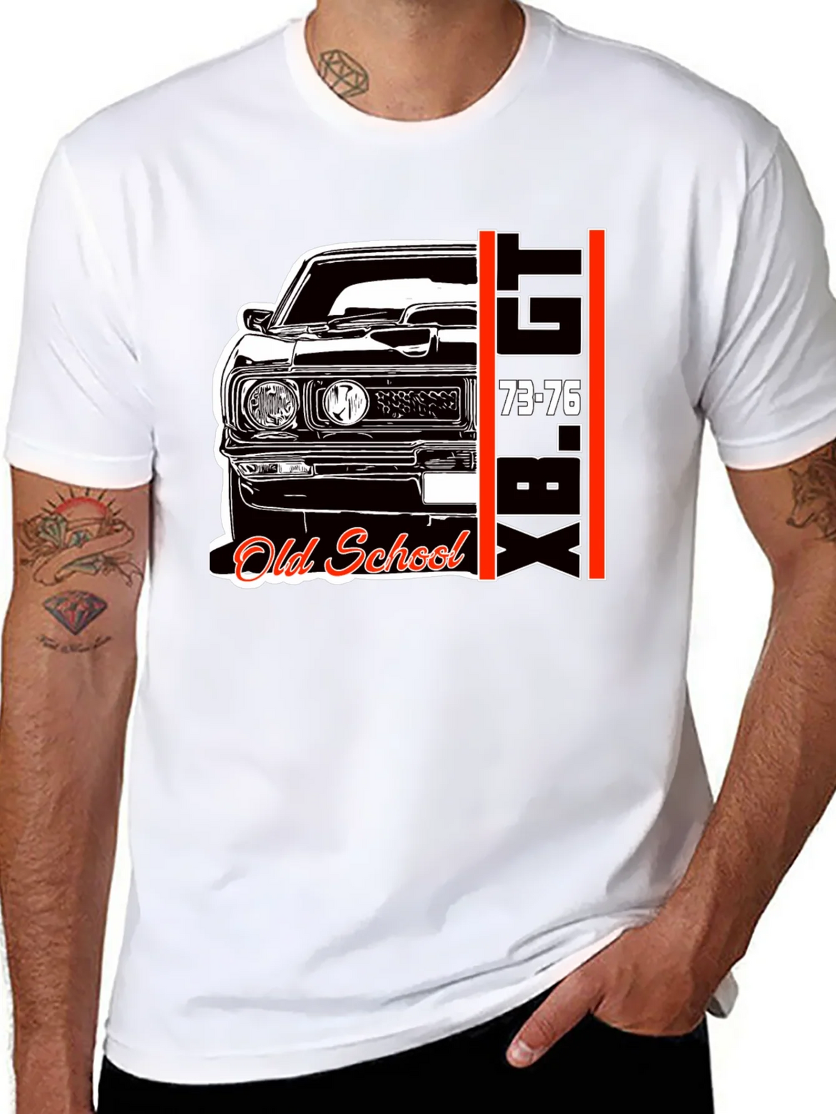 Old School Car Graphic Tee - XB GT 73-76 Black T-Shirt product image 7