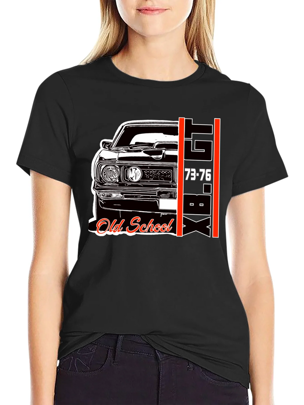 Old School Car Graphic Tee - XB GT 73-76 Black T-Shirt product image 2