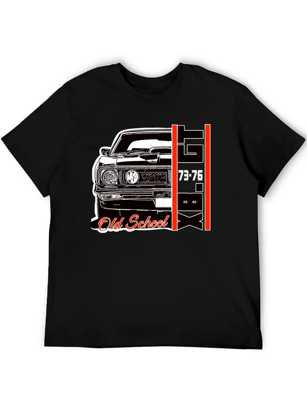 Old School Car Graphic Tee - XB GT 73-76 Black T-Shirt product image 5