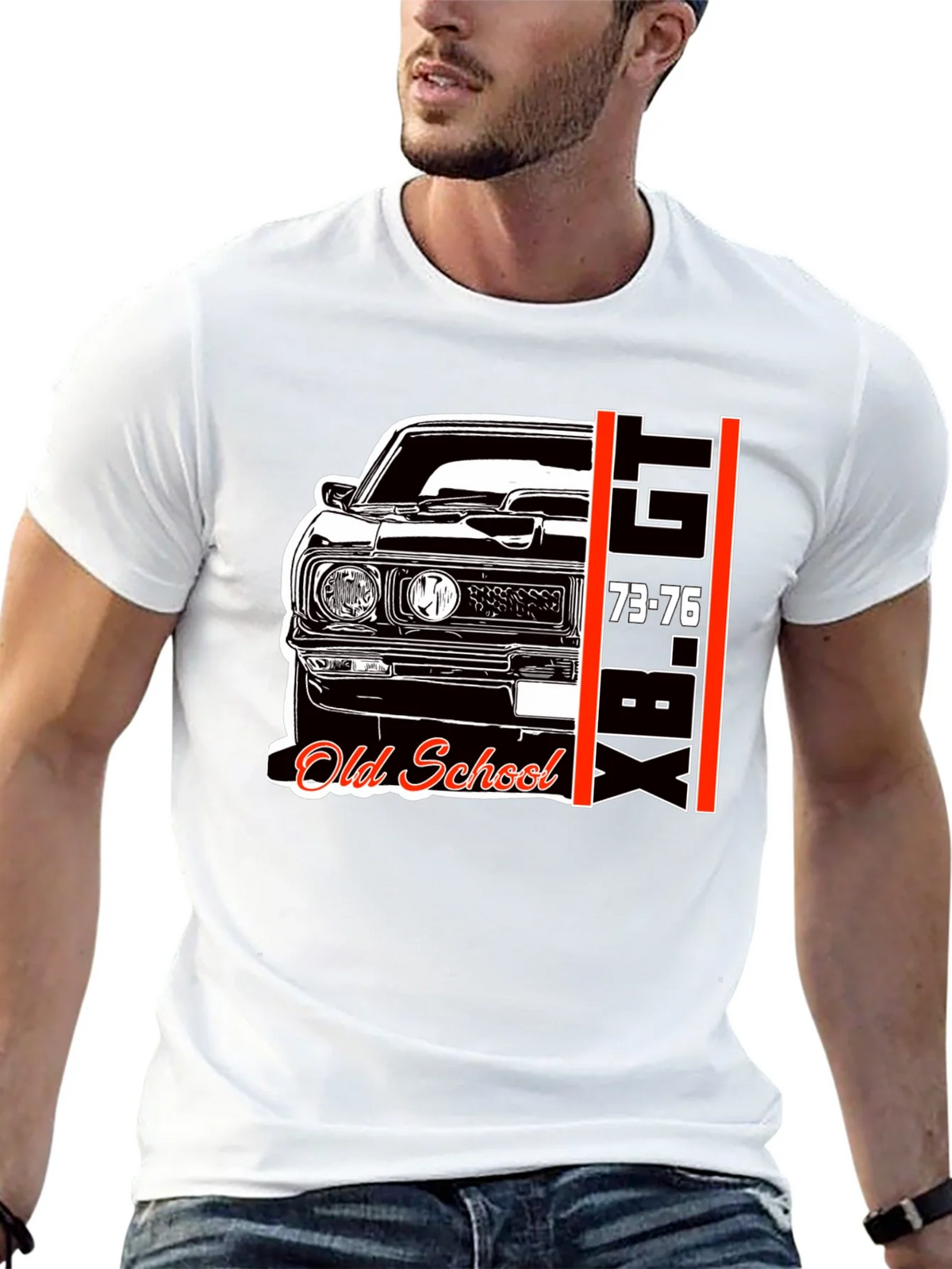 Old School Car Graphic Tee - XB GT 73-76 Black T-Shirt product image 12