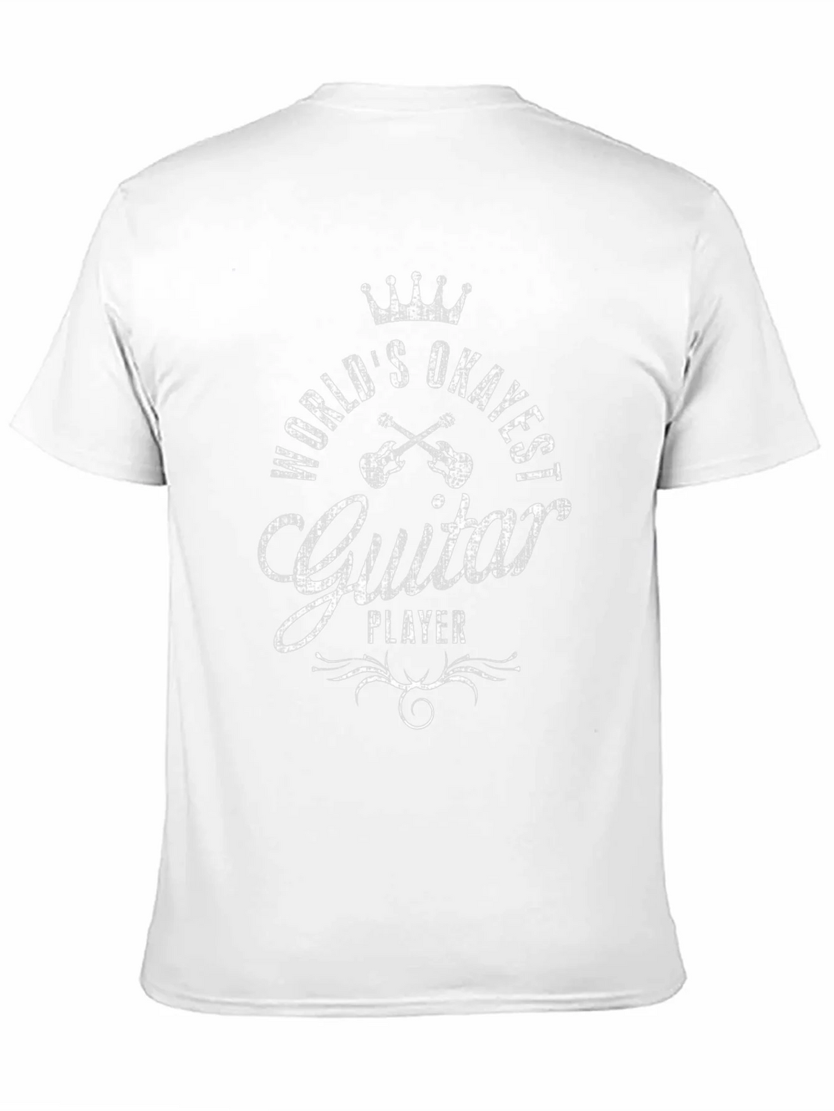 Worlds Okayest Guitar Player Graphic T-Shirt product image 7