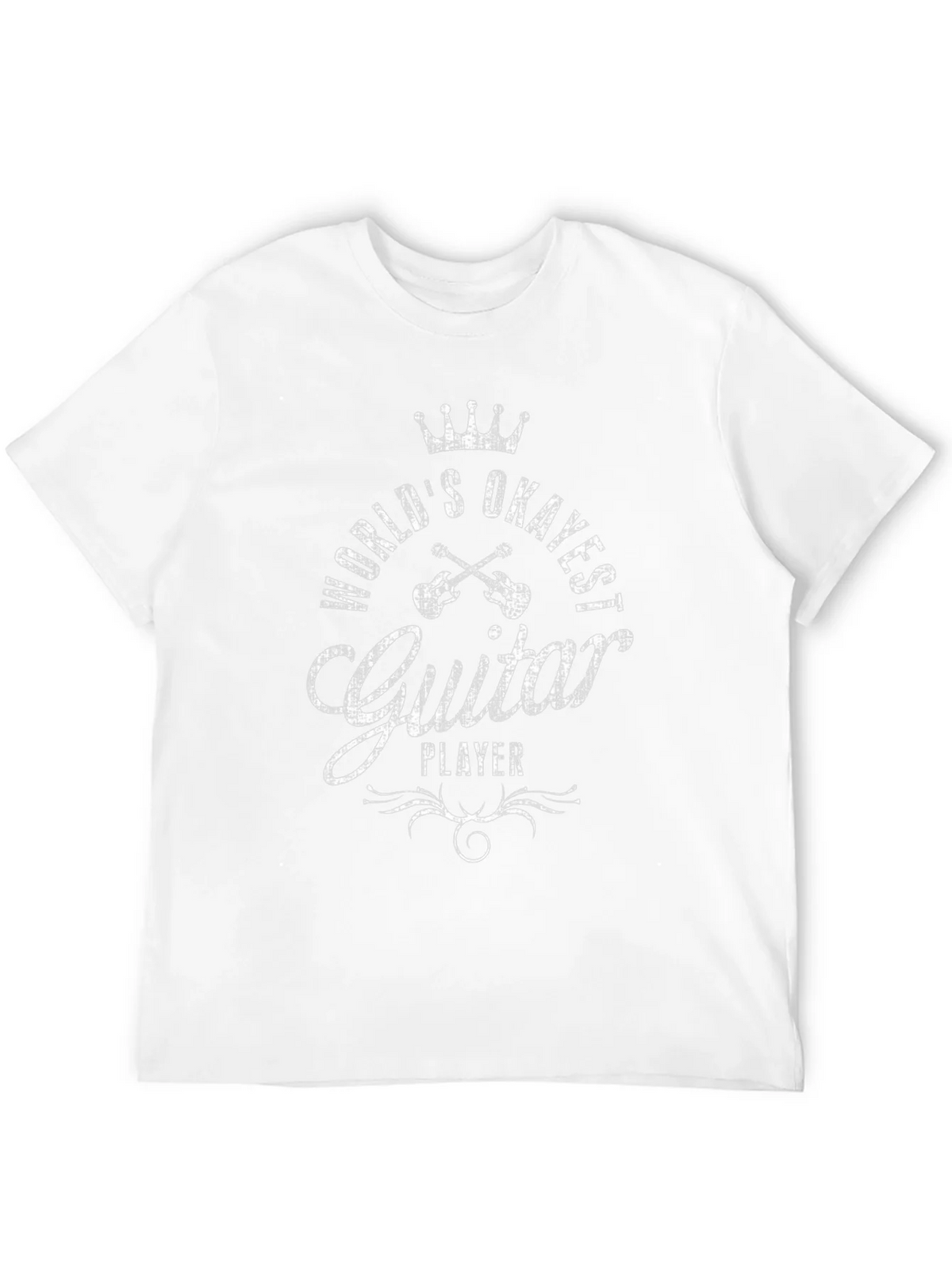 Worlds Okayest Guitar Player Graphic T-Shirt product image 8