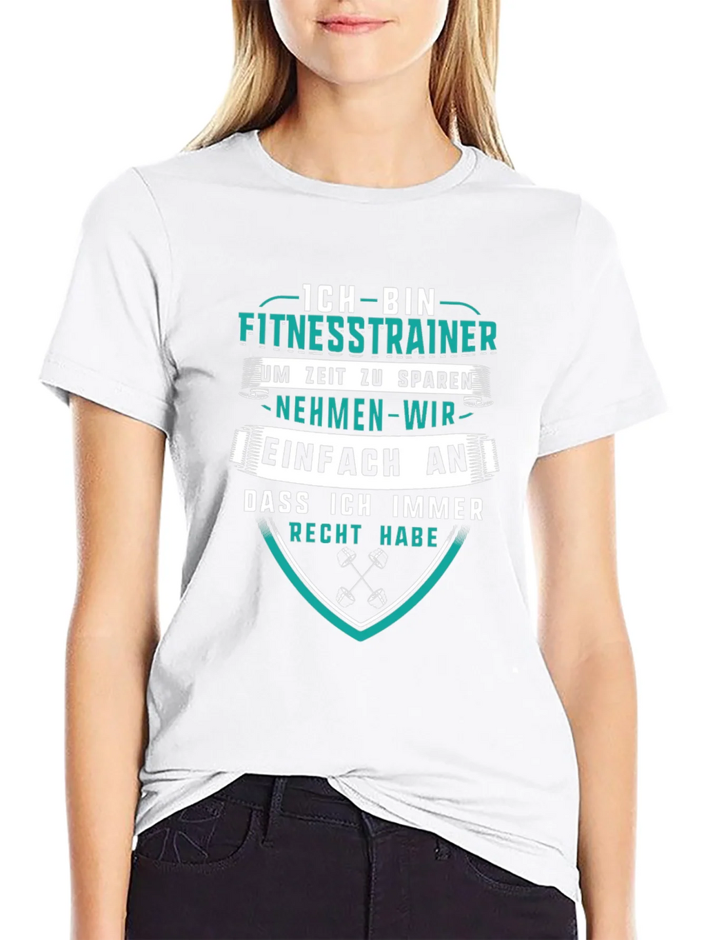 Fitness Trainer T-Shirt - German Humor Tee product image 7