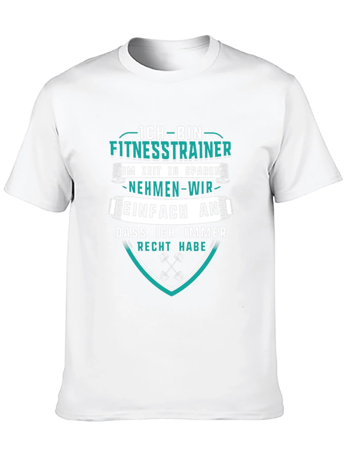 Fitness Trainer T-Shirt - German Humor Tee product image 8
