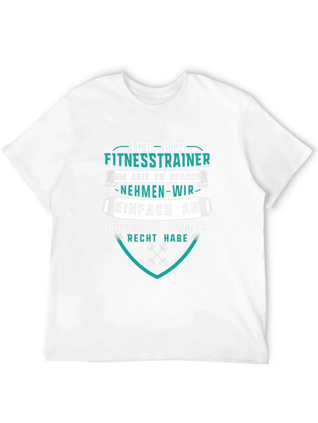 Fitness Trainer T-Shirt - German Humor Tee product image 10