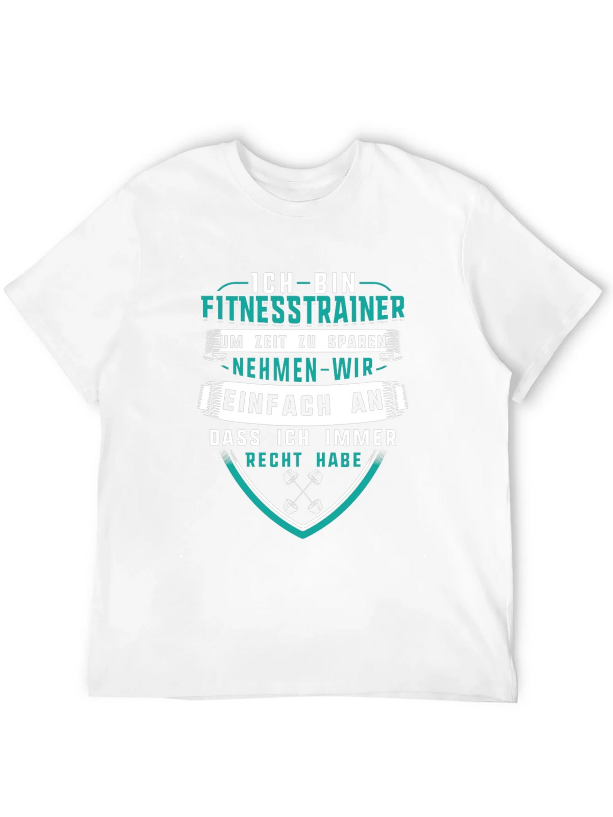 Fitness Trainer T-Shirt - German Humor Tee product image 10