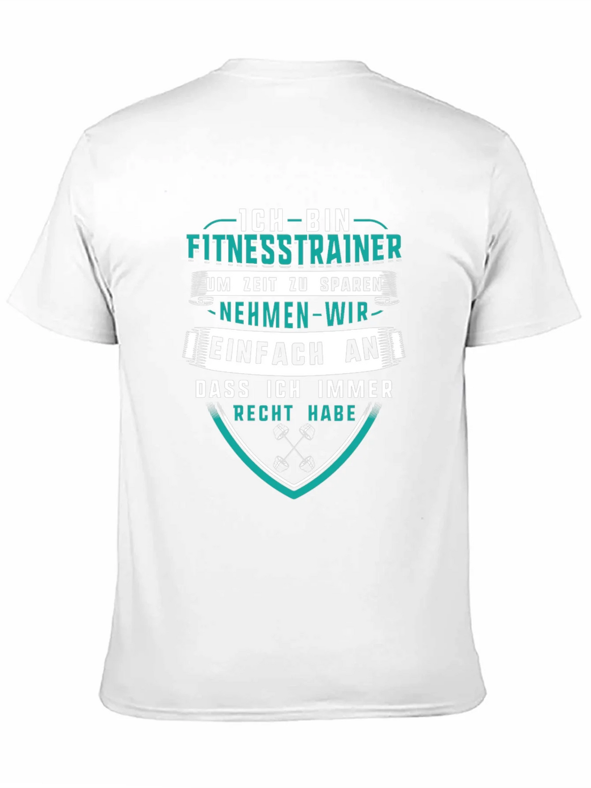 Fitness Trainer T-Shirt - German Humor Tee product image 9