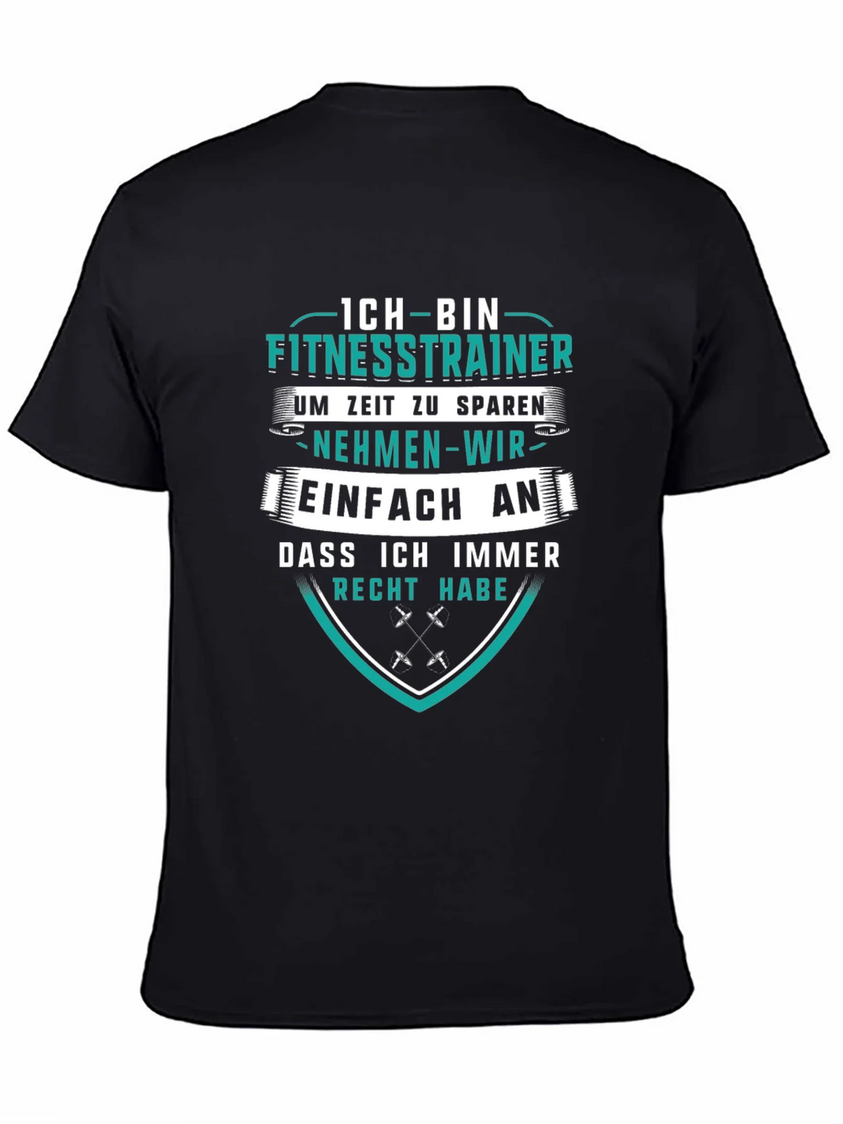 Fitness Trainer T-Shirt - German Humor Tee product image 4