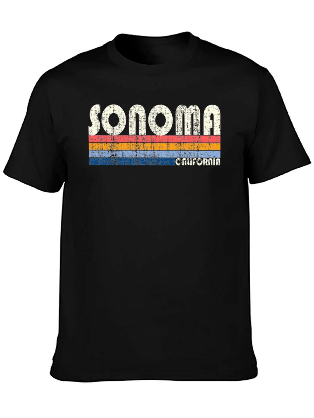Sonoma California Retro Style T-Shirt product image 3