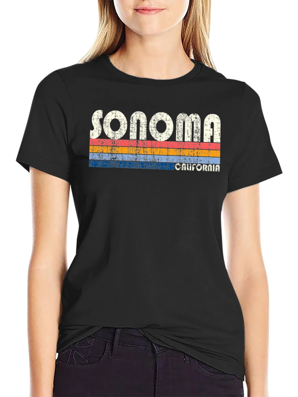 Sonoma California Retro Style T-Shirt product image 2