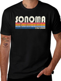 Sonoma California Retro Style T-Shirt product image 1