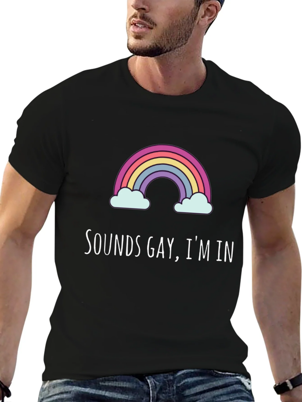 Sounds Gay Im In Graphic Tee product image 4