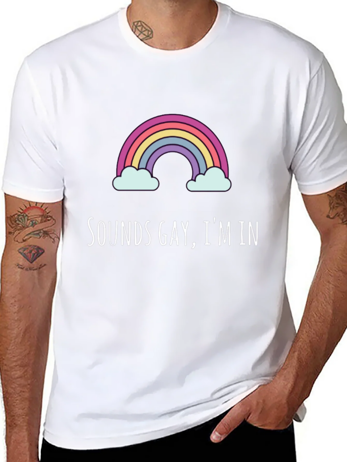 Sounds Gay Im In Graphic Tee product image 5