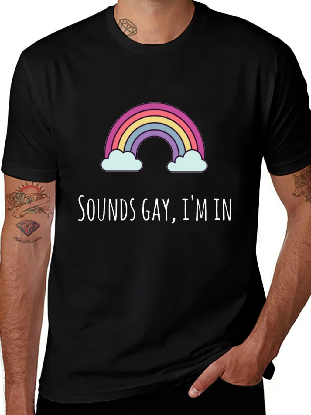 Sounds Gay Im In Graphic Tee product image 1