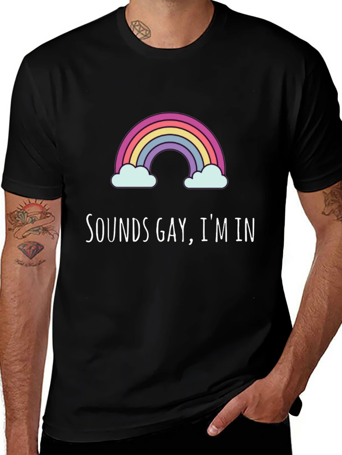 Sounds Gay Im In Graphic Tee product image 1