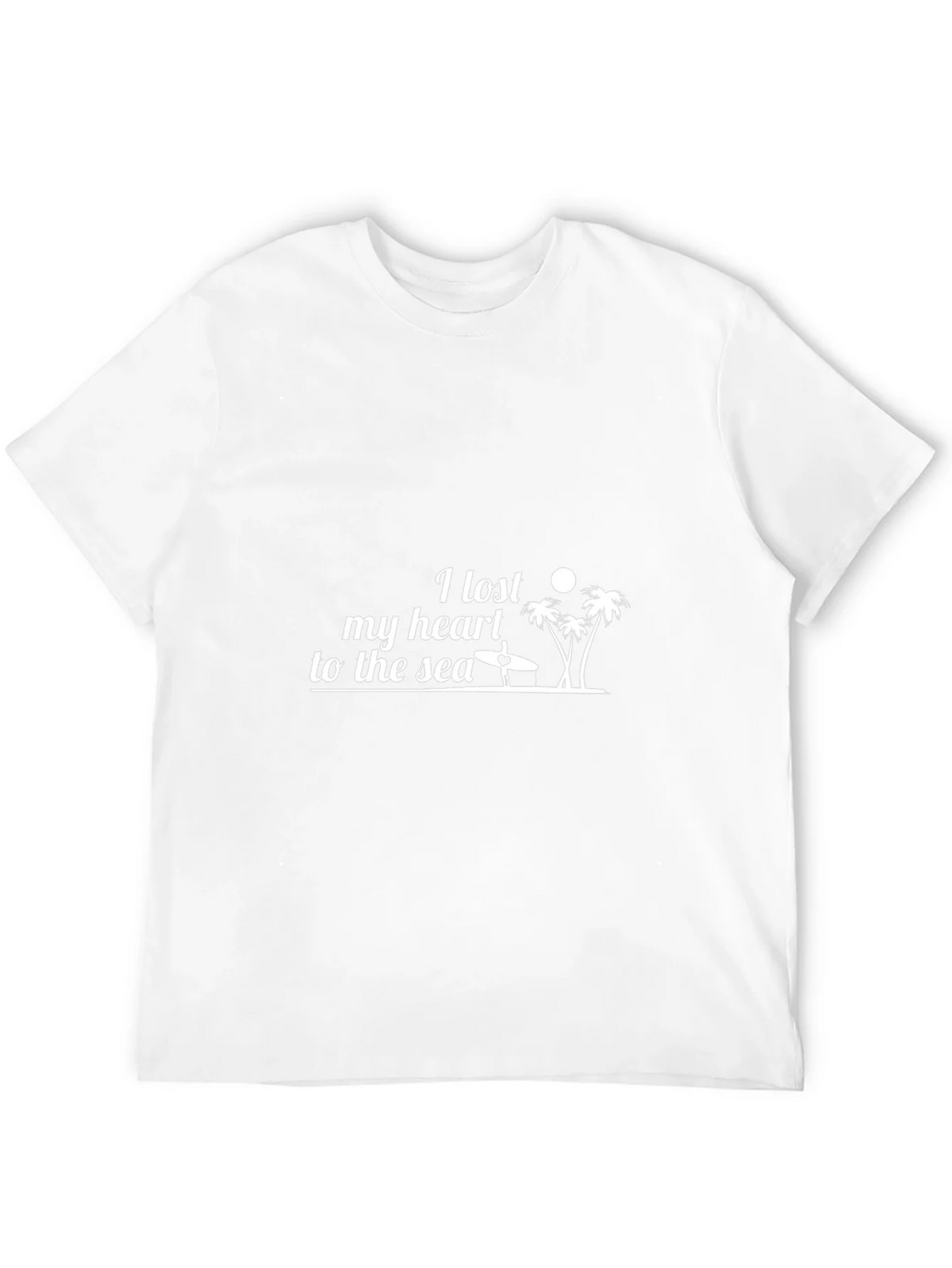 I Lost My Heart to the Sea Black T-Shirt product image 9