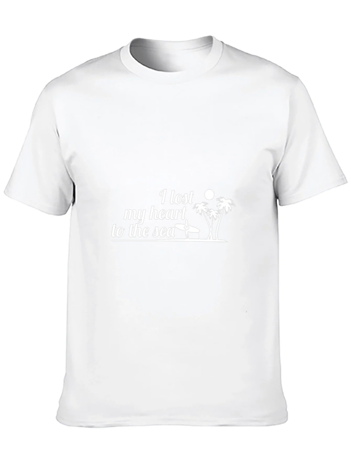 I Lost My Heart to the Sea Black T-Shirt product image 8