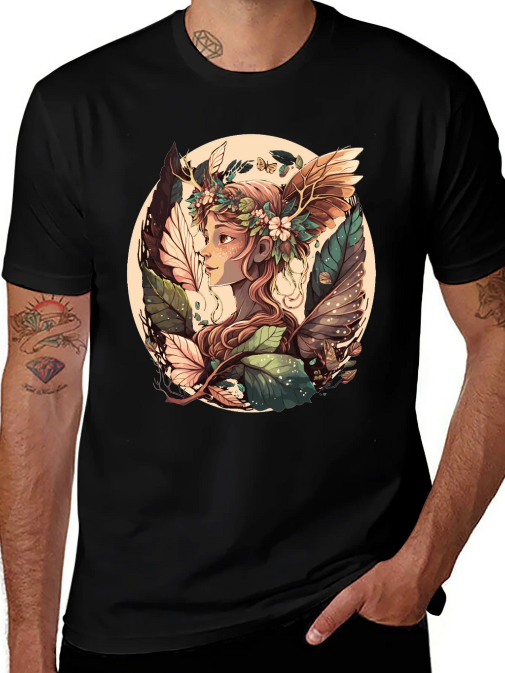 Nature Fairy T-Shirt - Unique Graphic Tee product image 1