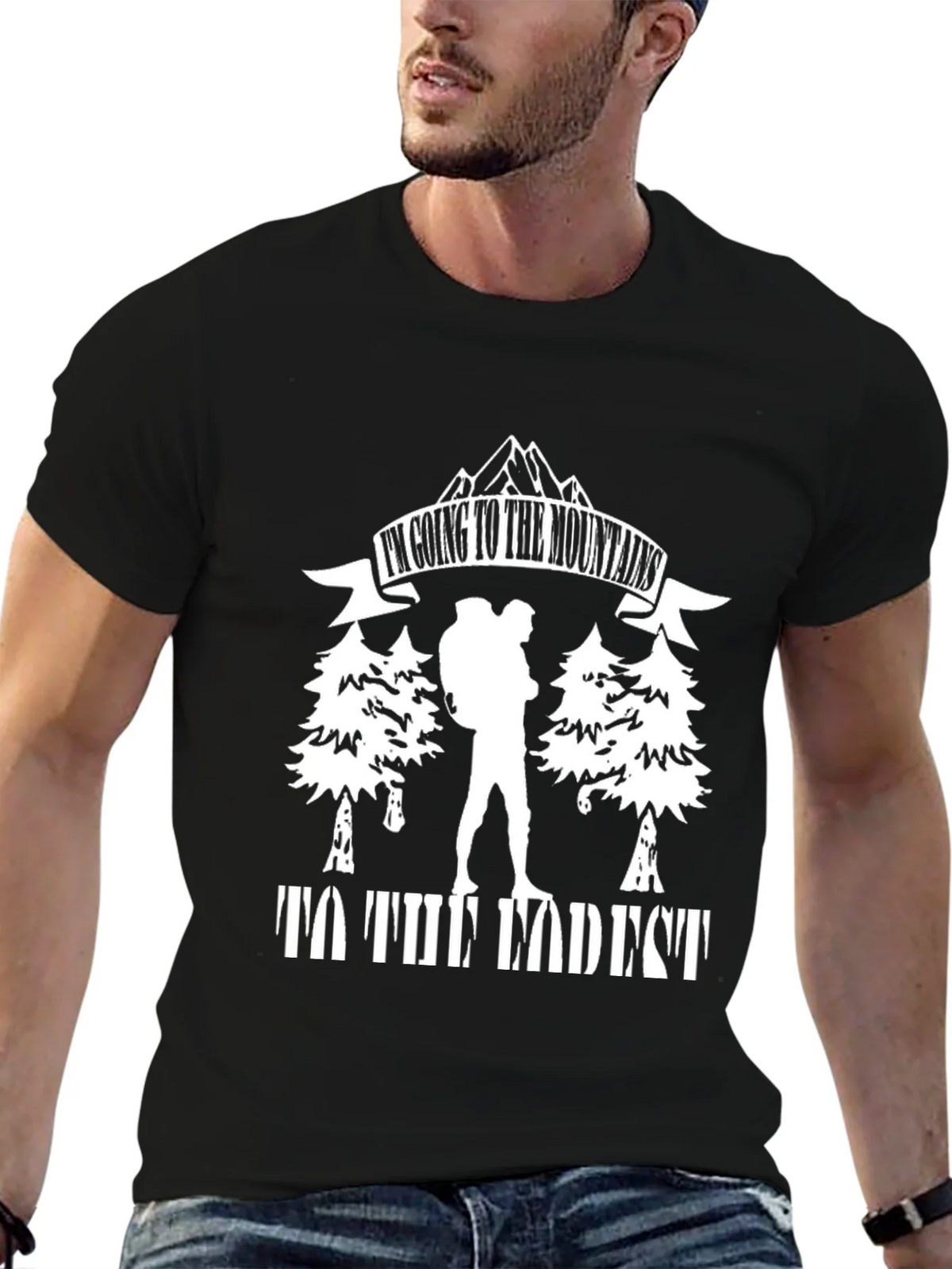 Mountain Hiking Graphic T-Shirt product image 1