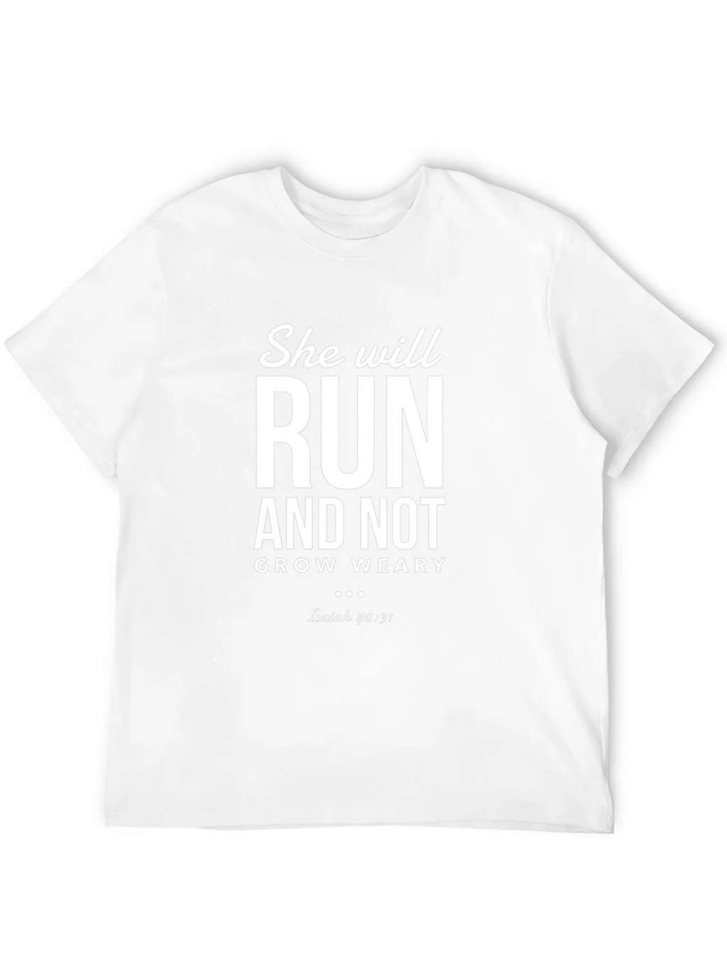 She Will Run Christian T-Shirt product image 10