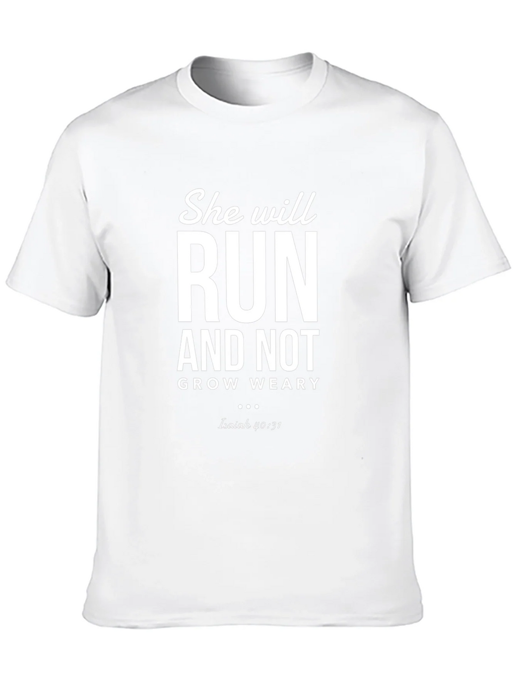 She Will Run Christian T-Shirt product image 8