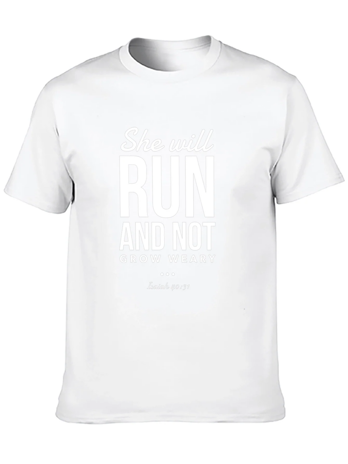 She Will Run Christian T-Shirt product image 8