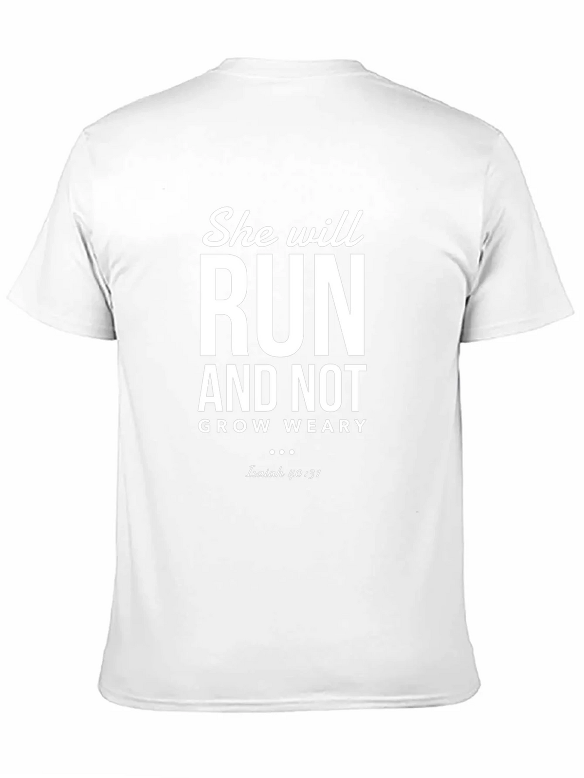 She Will Run Christian T-Shirt product image 9