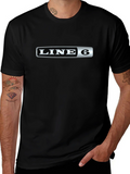 Line 6 Logo Black T-Shirt - Musician Apparel product image 1