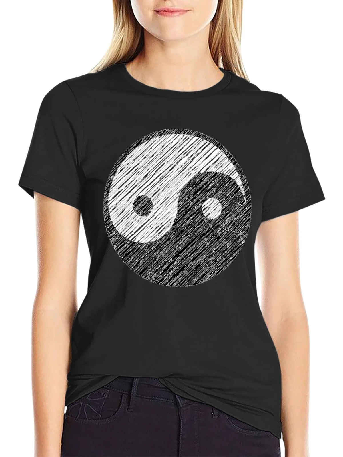 Yin Yang Graphic Tee - Balance and Style product image 2