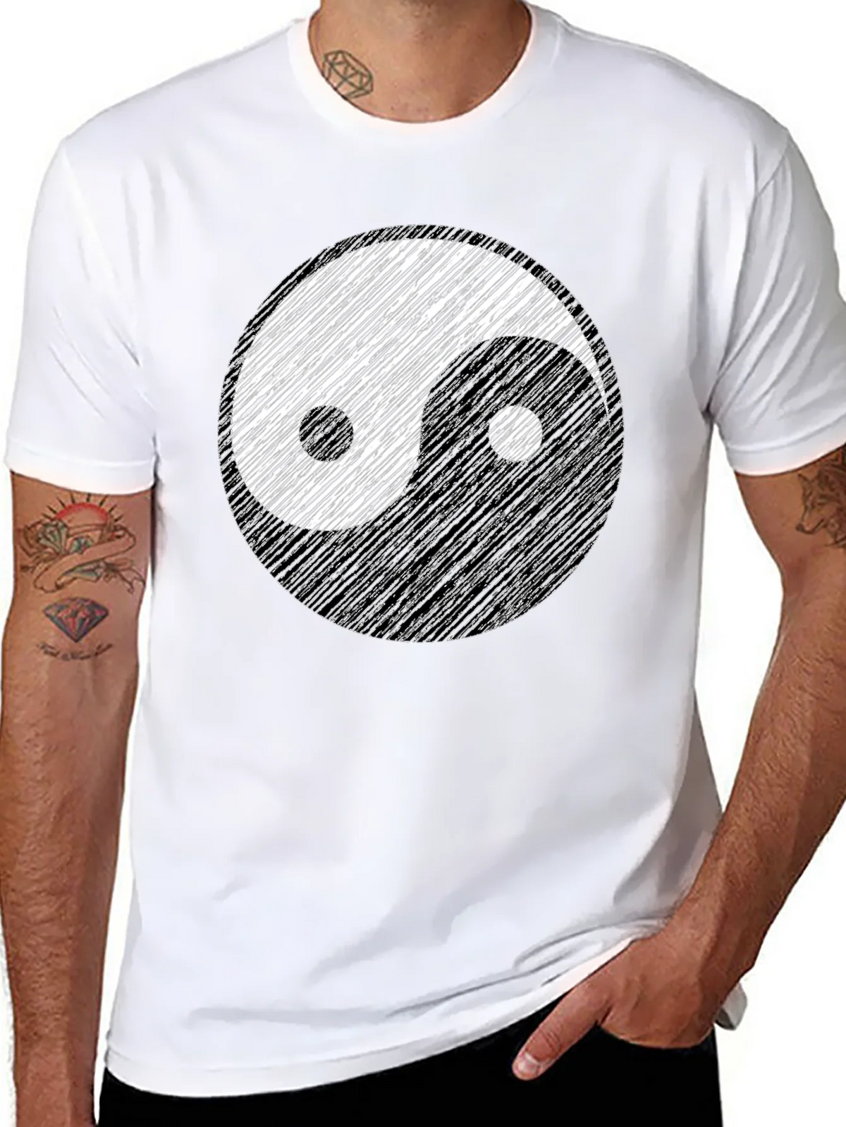 Yin Yang Graphic Tee - Balance and Style product image 7