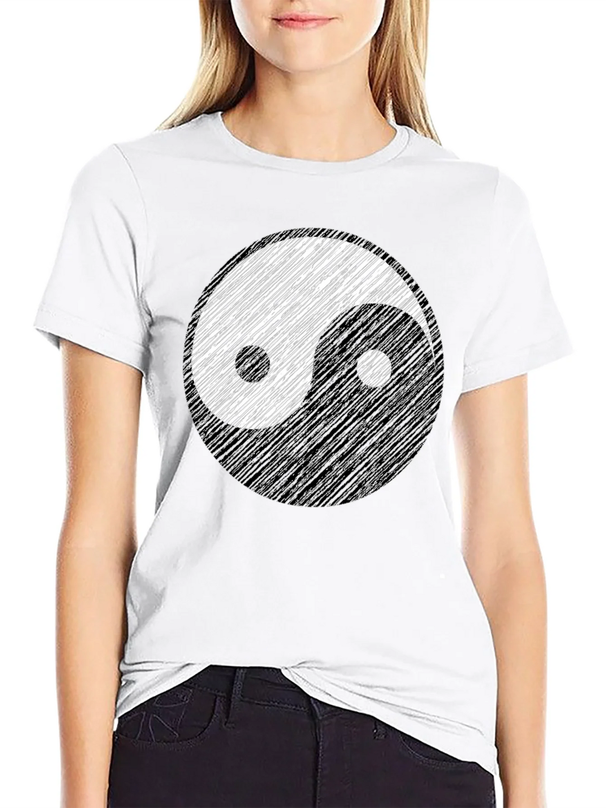 Yin Yang Graphic Tee - Balance and Style product image 8