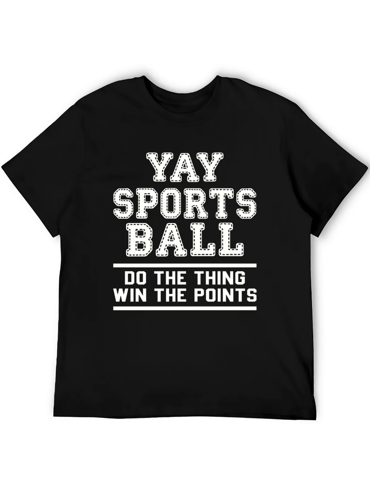 Yay Sports Ball Graphic T-Shirt product image 5