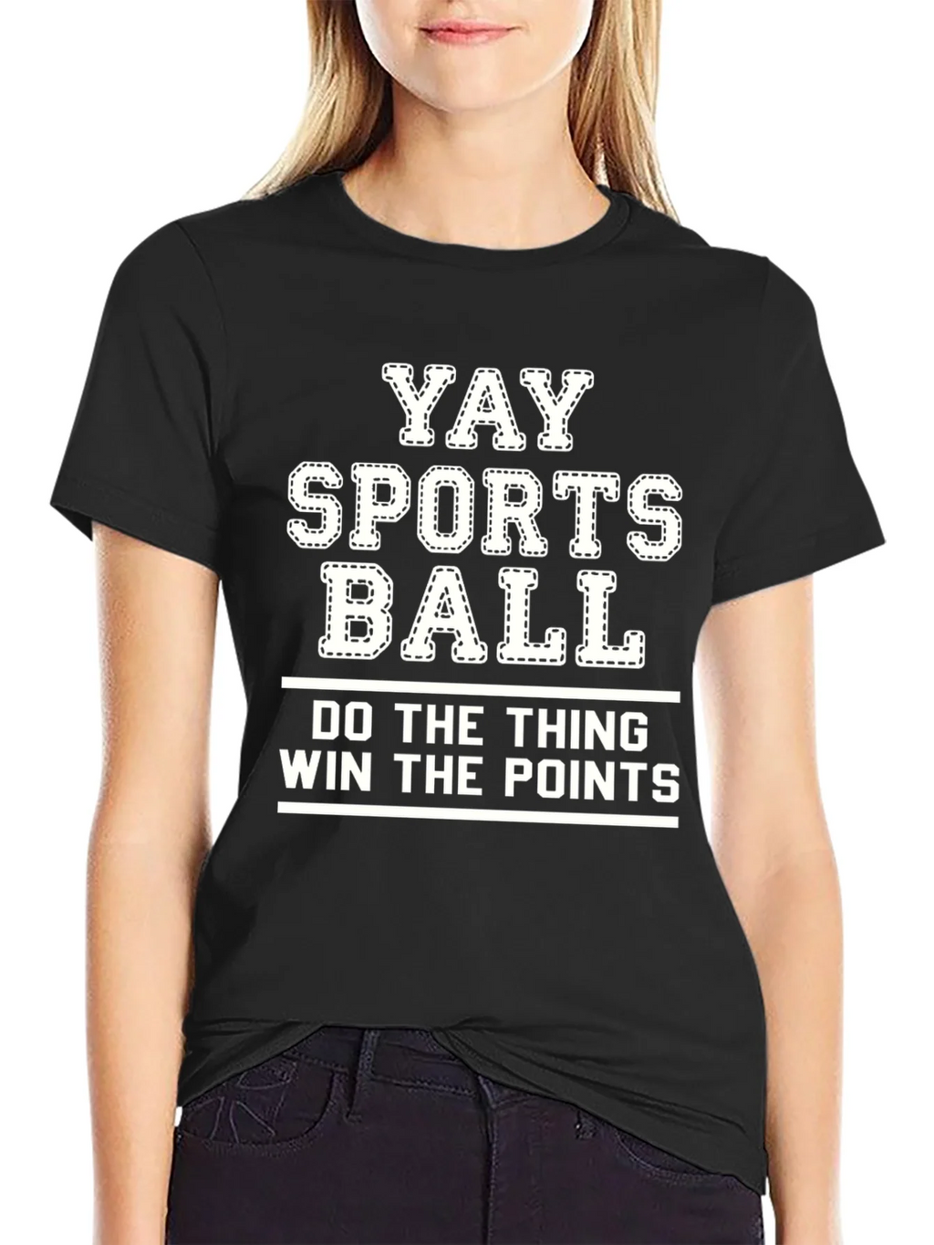 Yay Sports Ball Graphic T-Shirt product image 2