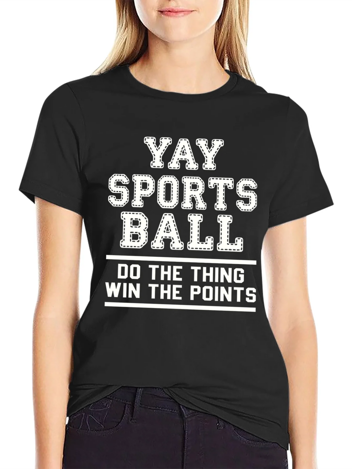Yay Sports Ball Graphic T-Shirt product image 2