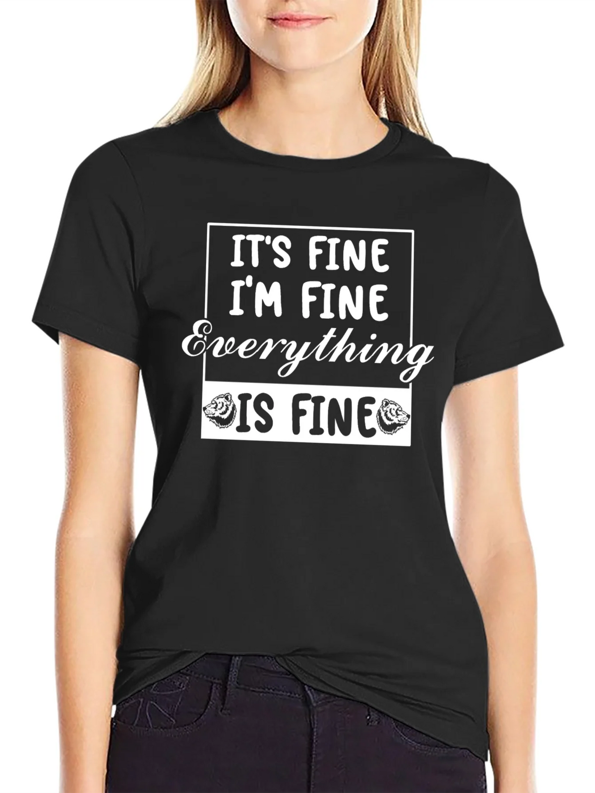 Its Fine Im Everything Is T-Shirt product image 2