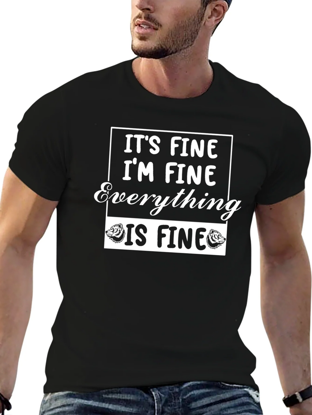 Its Fine Im Everything Is T-Shirt product image 6