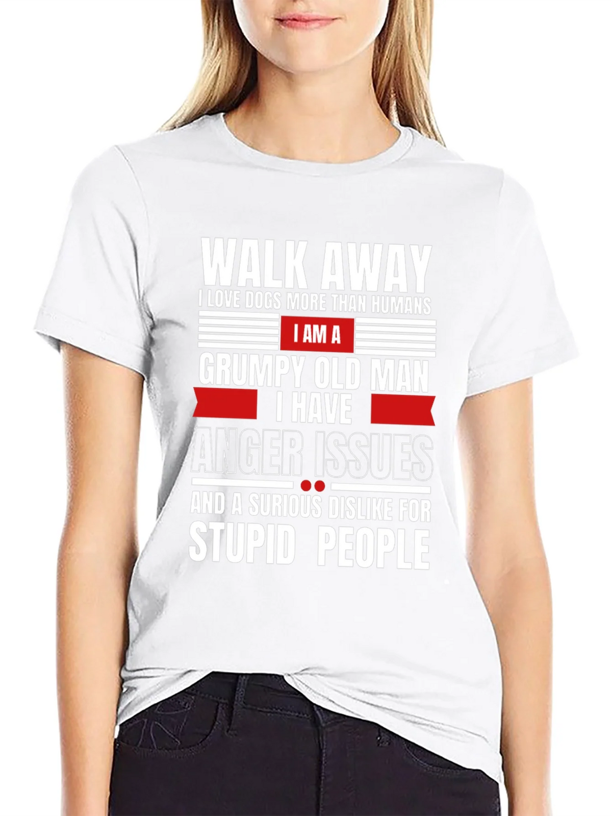 Grumpy Old Man Dog Lover T-Shirt product image 7