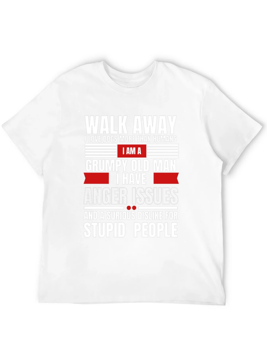 Grumpy Old Man Dog Lover T-Shirt product image 10