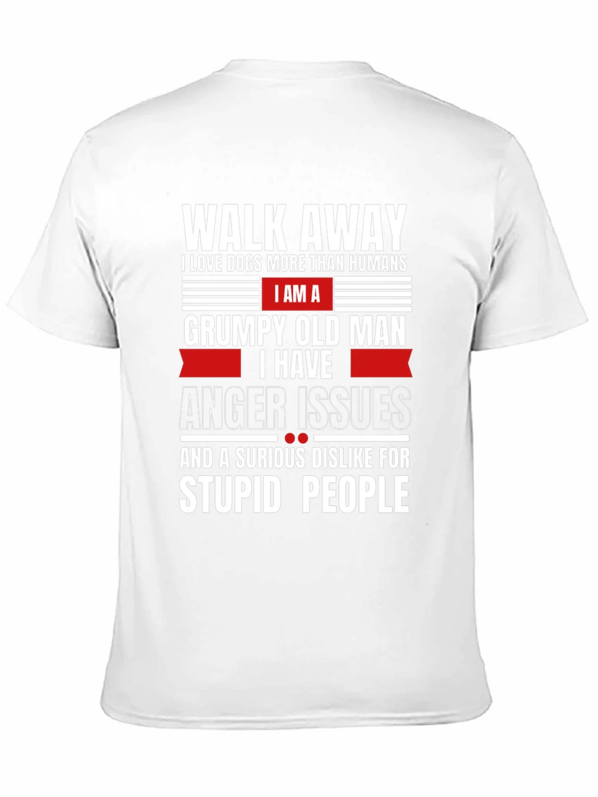 Grumpy Old Man Dog Lover T-Shirt product image 9